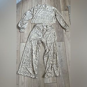 Beach riot crop sweat set